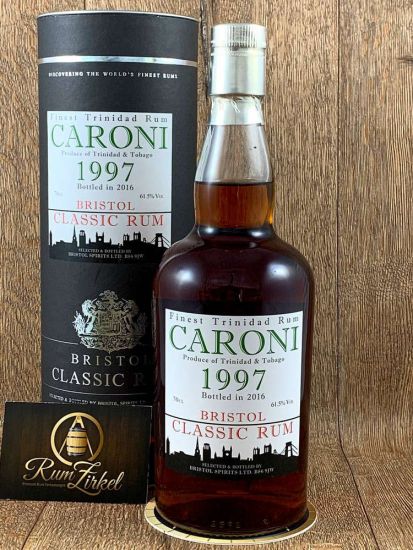 Bristol Classic Rum Caroni 1997-2016, 61,5%