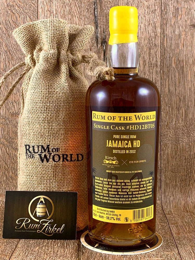 Rum of The World Hampden 2012-2019 Single Cask, 58,2%