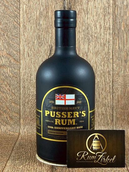 Pusser’s Rum Black Tot Day 50th Anniversary, 54,5%