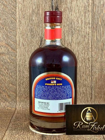 Pusser's Navy Rum 15yo 'Nelson's Blood', 40%