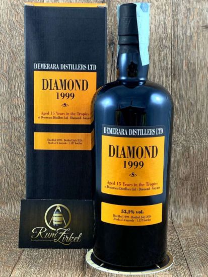 Velier Demerara Diamond 1999-2014, 53,1%