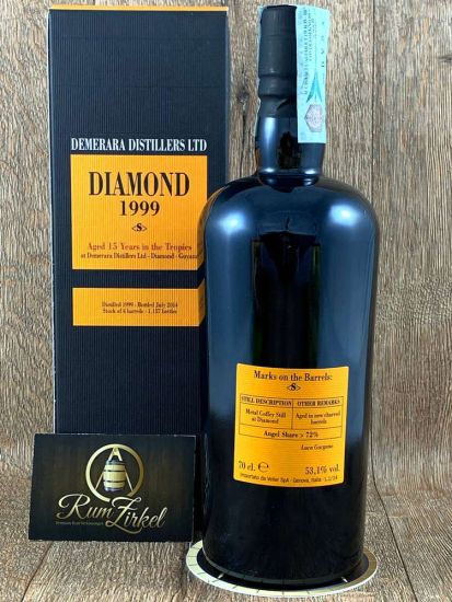 Preview: Velier Demerara Diamond 1999-2014, 53,1%