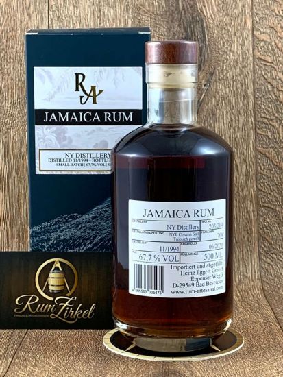 Preview: Rum Artesanal Jamaica New Yarmouth 1994-2020, 67,7%