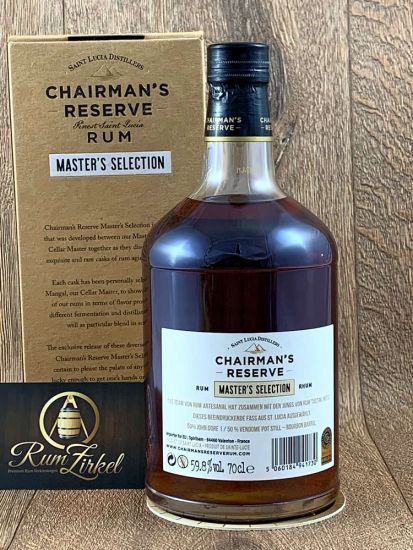 Chairman's Reserve Master's Selection 2011 'RA & RTN', 59,8%