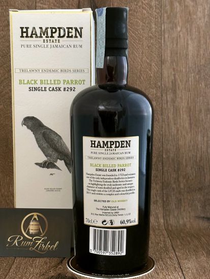 Velier Hampden Bird Series LFCH 2011-2020, 60,9%