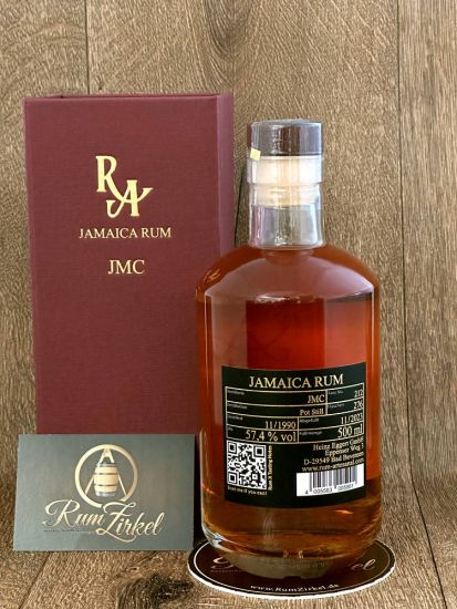 Rum Artesanal Jamaica JMC CH 1990-2023, 57,4 %
