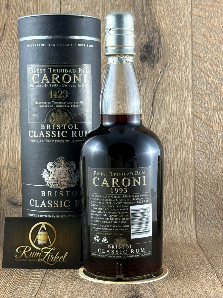 Bristol Classic Trinidad Rum Caroni 1993-2014, 51,9%