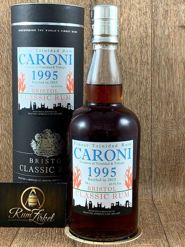 Bristol Classic Trinidad Rum Caroni 1995-2015, 63,1%