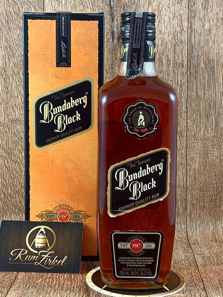Bundaberg Black 1987 Single Cask - VAT 105, 40%