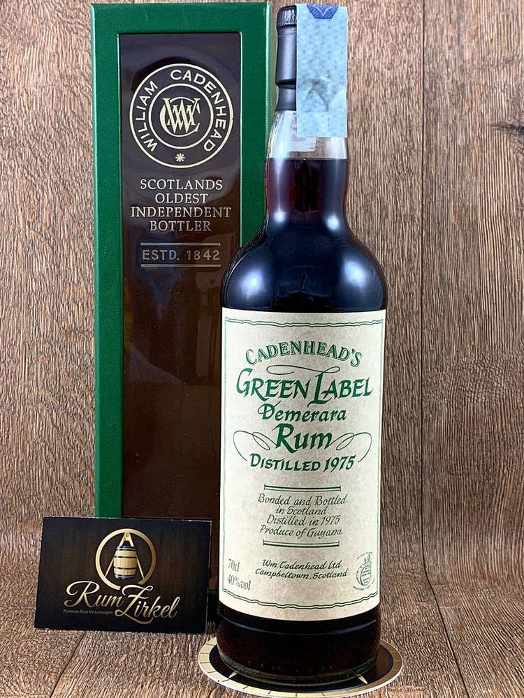Cadenhead's Green Label Demerara 1975 Port Mourant, 40%