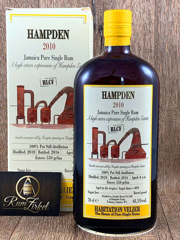 Habitation Velier Jamaica Hampden HLCF 2010-2016, 68,5%