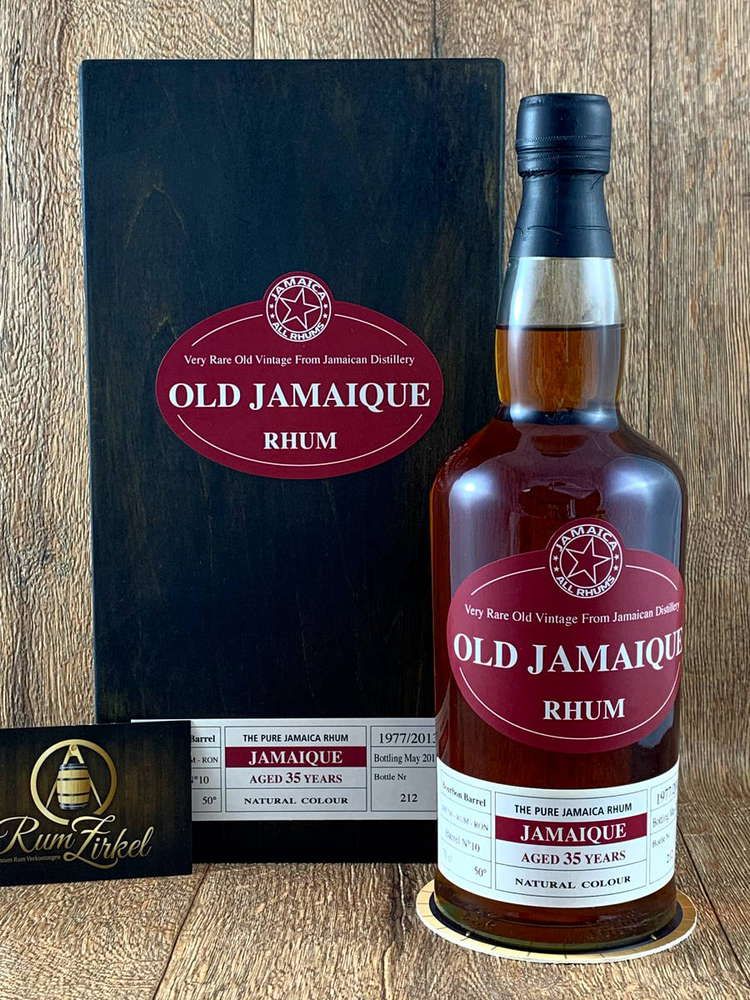 Old Jamaique Rhum 1977-2013 Long Pond Single Cask, 35yo, 50%