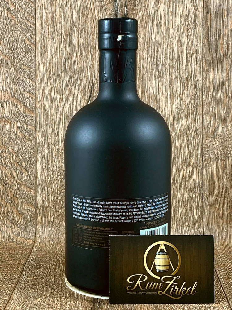 Pusser’s Rum Black Tot Day 50th Anniversary, 54,5%