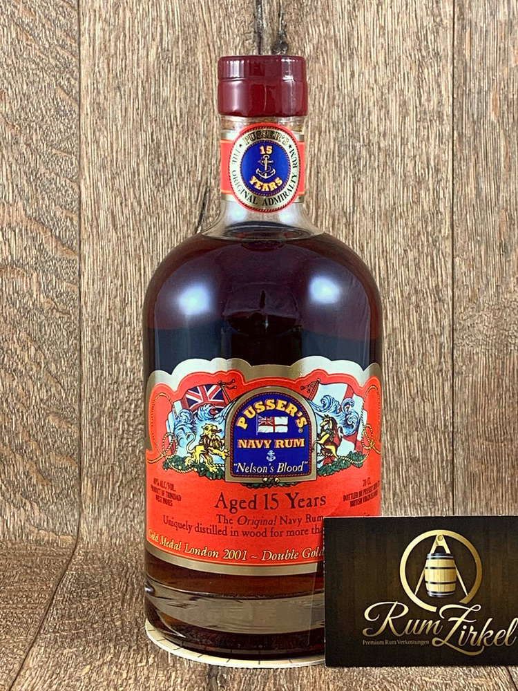 Pusser's Navy Rum 15yo 'Nelson's Blood', 40%