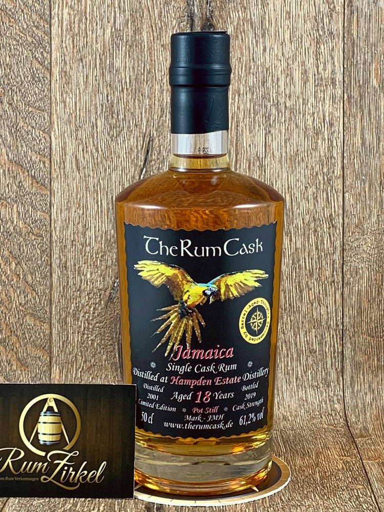 The Rum Cask Jamaica Hampden 2001-2019, 61,2%