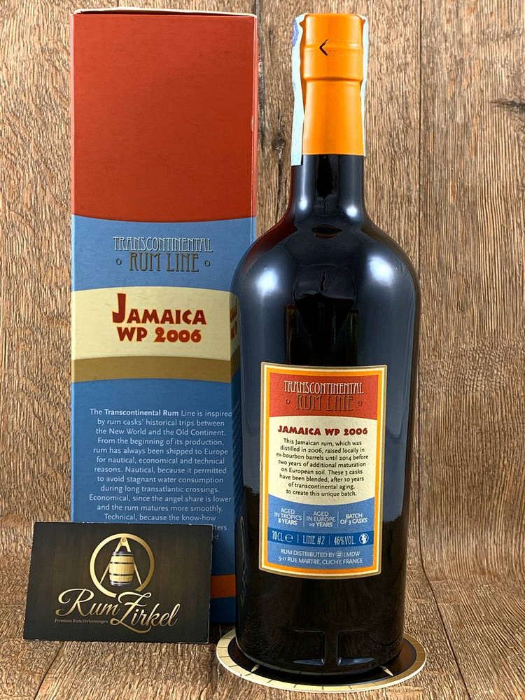 Transcontinental Rum Line Jamaica WP 2006-2016, 46%