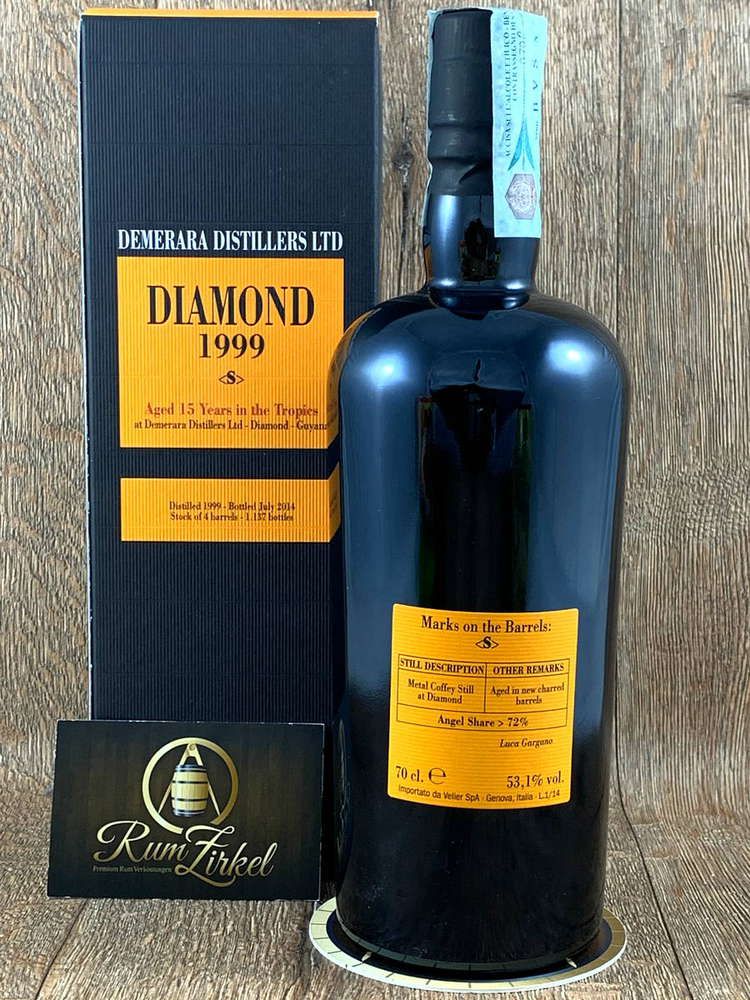 Velier Demerara Diamond 1999-2014, 53,1%