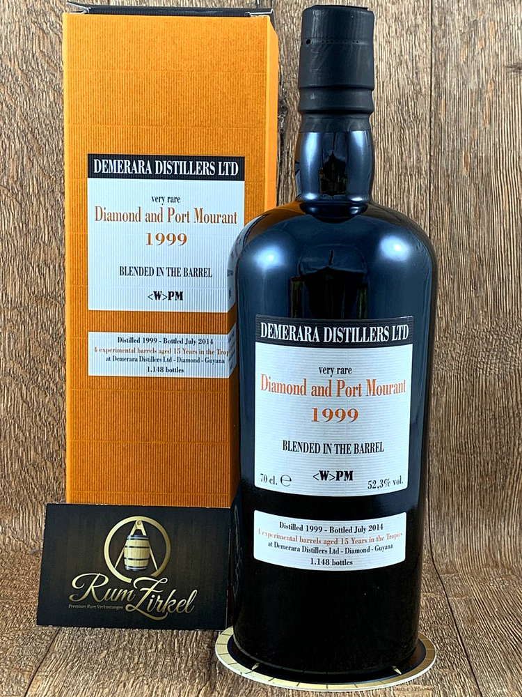 Velier Demerara Diamond Port Mourant 1999-2014, 52,3%