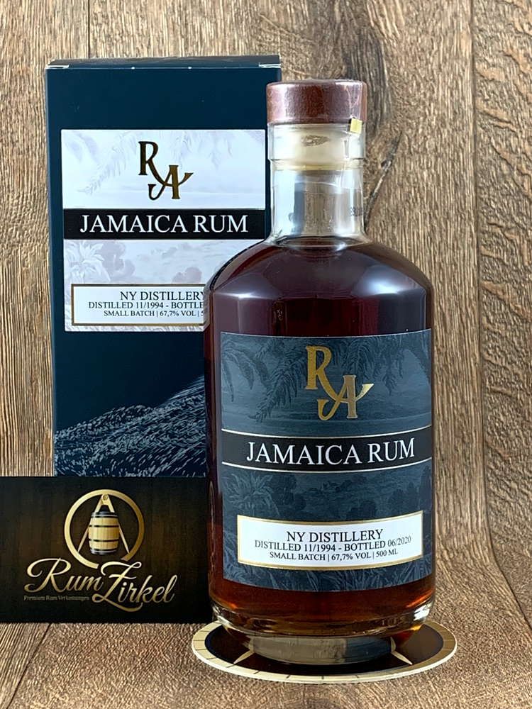 Rum Artesanal Jamaica New Yarmouth 1994-2020, 67,7%