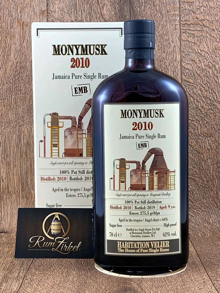 Habitation Velier Jamaica Monymusk EMB 2010, 62%