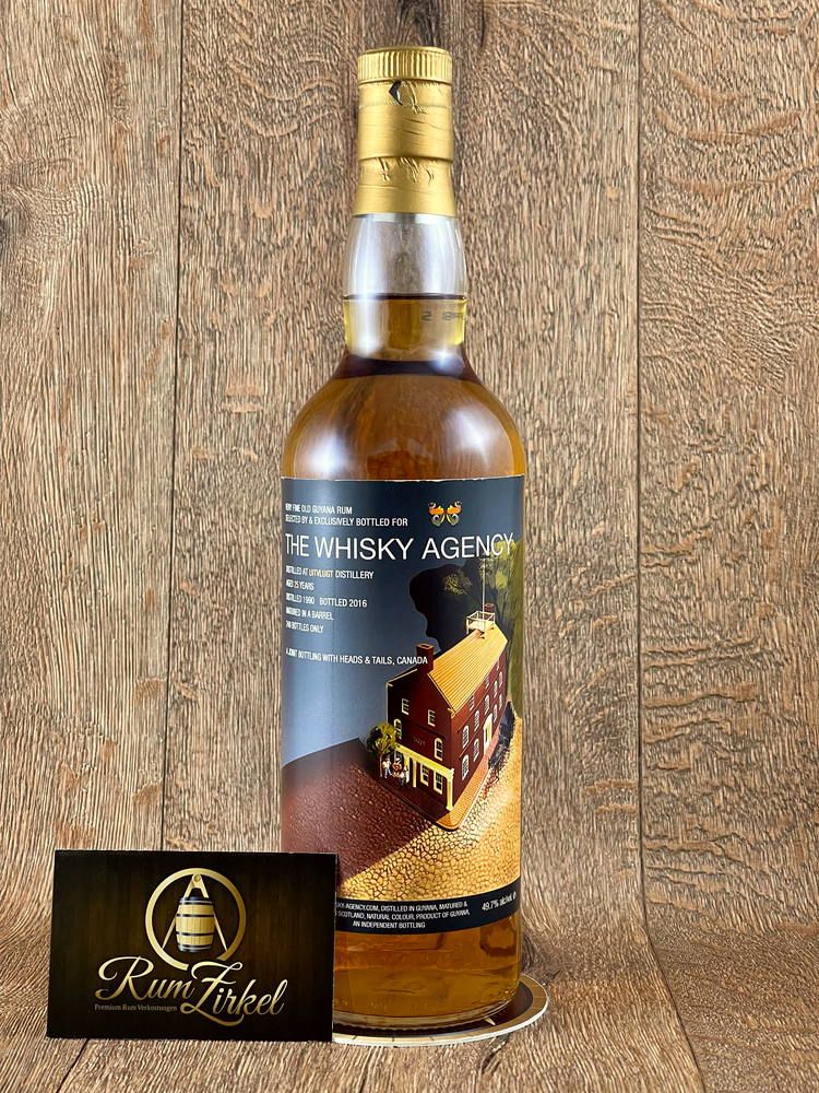 The Whisky Agency Guyana Uitvlugt 1990-2016, 49,7%