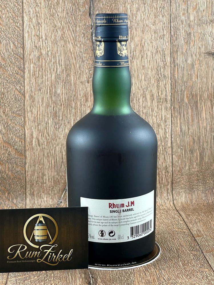 Rhum J.M Single Barrel 2004-2019, 43,6%