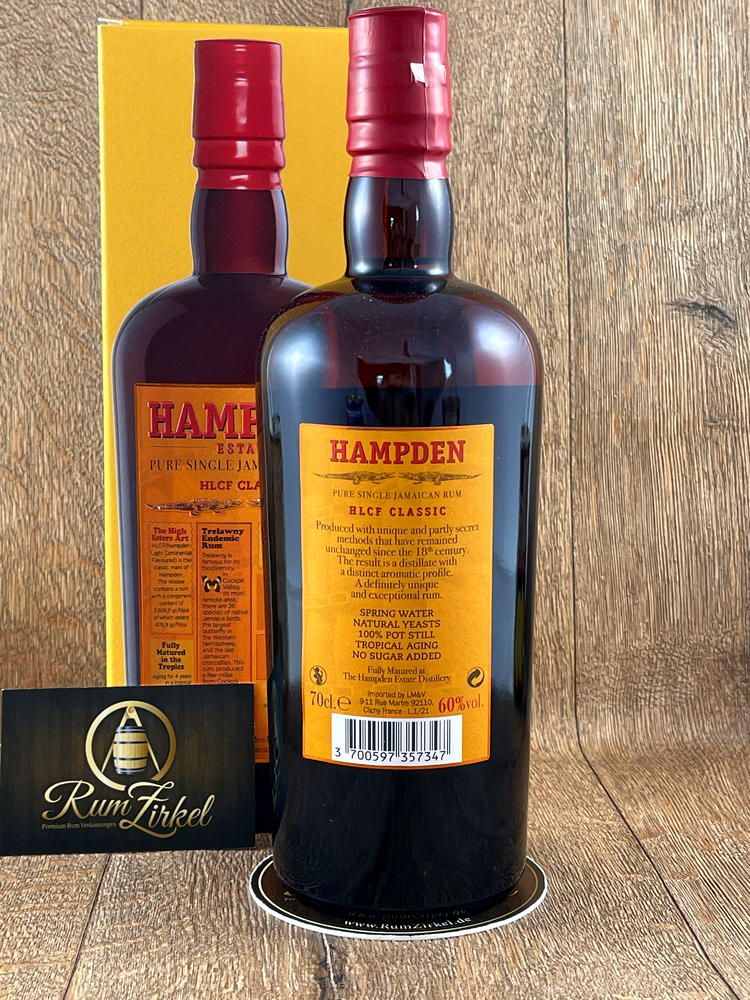 Velier Jamaica Hampden Estate HLCF Classic, 4yo, 60%