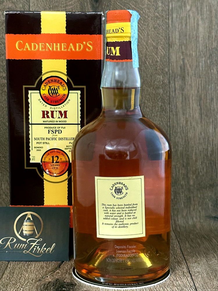 Cadenhead's Fiji FSPD 2003-2015, 60,7%