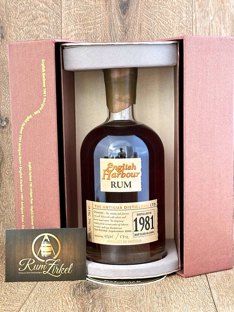 English Harbour 1981-2006, 25yo, 40%