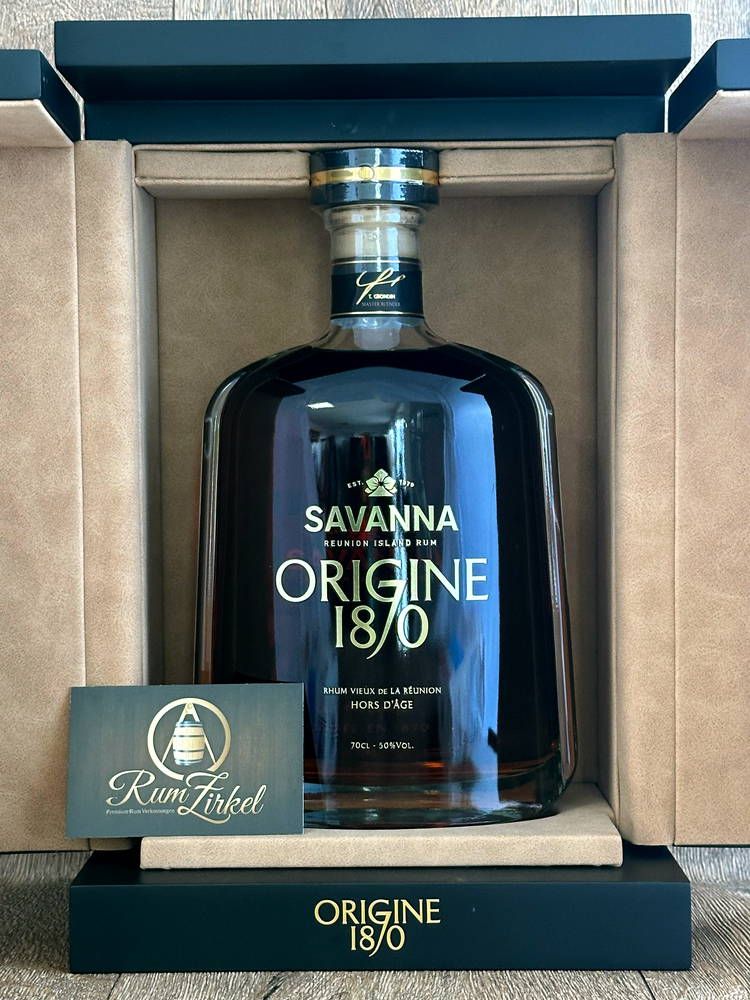 Savanna Rhum Origine 1870 Vieux Hors d'Âge, 50%