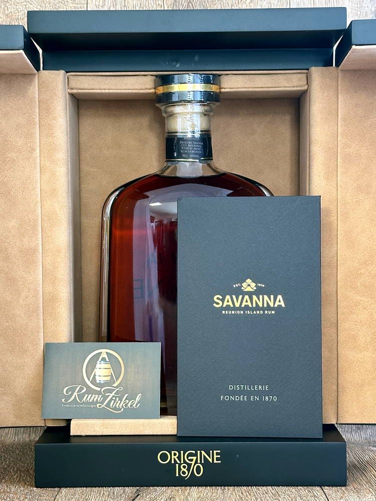 Savanna Rhum Origine 1870 Vieux Hors d'Âge, 50%